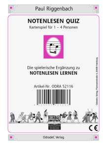 Notenlesen Quiz Cover 40 Prozent